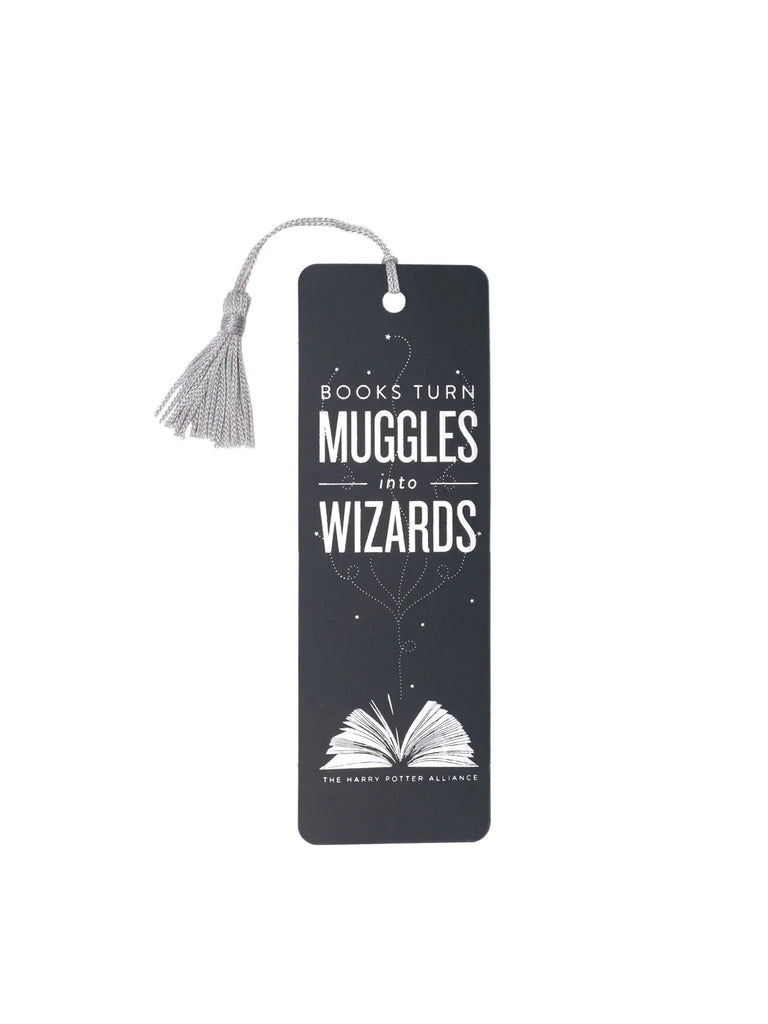 Books Turn Muggles into Wizards bookmark - BookRicans