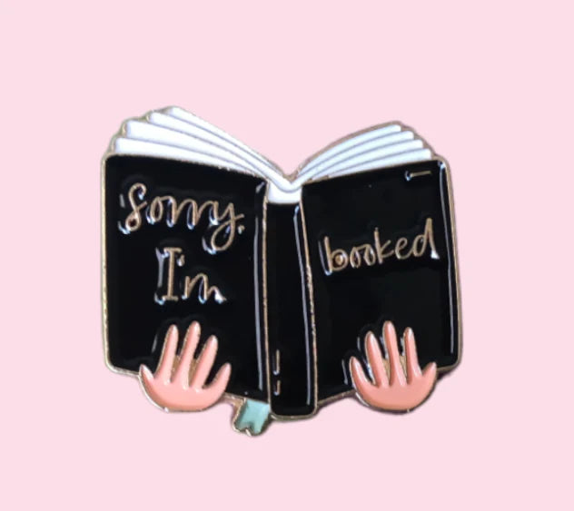 1 pc Book-lovers pin - BookRicans