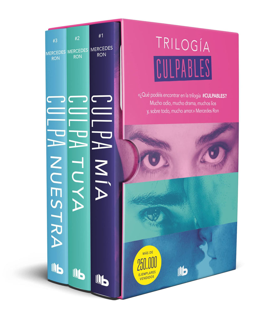 Trilogía Culpables (estuche con: Culpa mía | Culpa tuya | Culpa nuestra)- Mercedes Ron - BookRicans